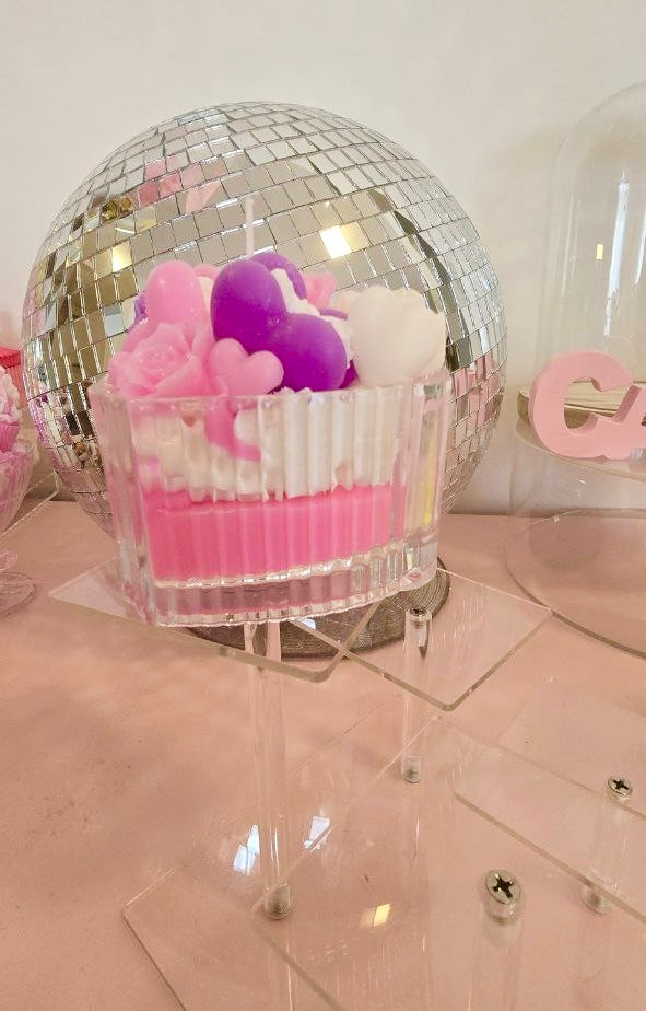 Bougie "Cœur de Fée
