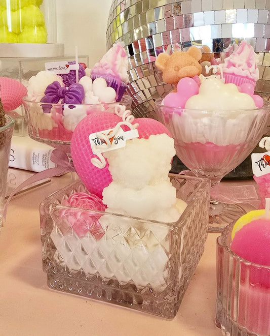 Bougies Ours - Déco Douceur et Tendresse