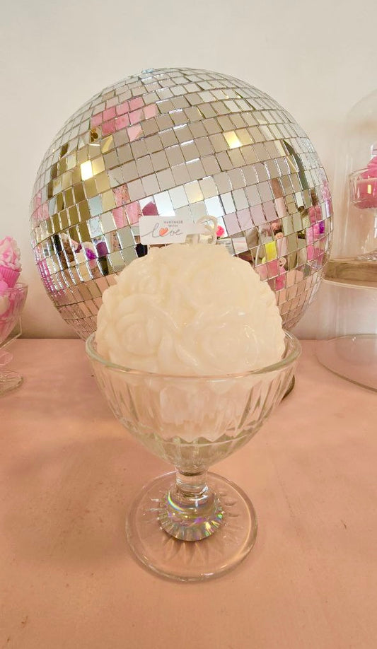 Bougie Rose Éternelle