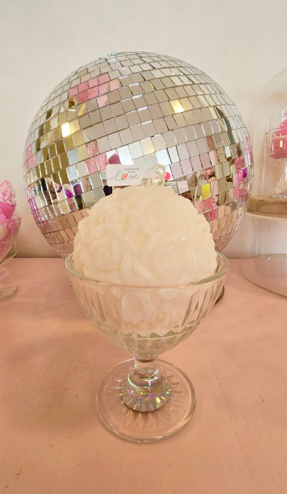 Bougie Rose Éternelle
